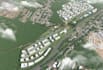 visualize architectural 3d site plan, urban masterplan visualization,subdivision