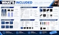 create a professional activewear and gymwear tech pack