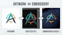 professionally digitize your logo for embroidery