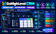 setup gohighlevel CRM, workflows and automation