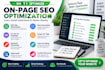 do SEO optimization for website