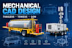 Professional trailer and tower design and 3d cad engineering by ...