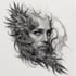 design a modern and minimalist tattoo design