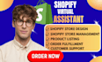 be your shopify virtual assistant shopify marketing and shopify store expert