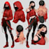 draw custom  reference sheet design in anime