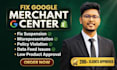 fix google merchant center suspension and merchant center misrepresentation