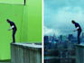 do green screen video editing, chroma key, rotoscoping and vfx compositing