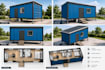 do shipping container home permit sets, construction set