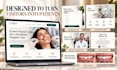 design or redesign a dentist website in wordpress or framer