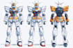 make gundam character illustration