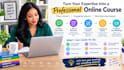 do course development, create online course content, ai video course creation