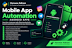 automate android apps using adb, appium and selenium grid