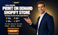build a print on demand shopify store with printful and printify setup
