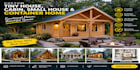 design a tiny house, cabin, small house and container home