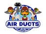 create fantastic air duct cleaning logo