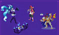 pixel art animation, sprite sheet, pixel art character, pixel animation