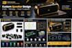 design your speaker enclosure, 3d cad model and pcb