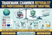 draft uspto trademark office action response and refusal argument