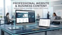 write professional website business blogs and articles