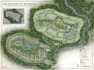 create real estate map, site plan, subdivision map, property map and master plan