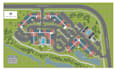 draft residential subdivision site plan,property plot layout,housing development