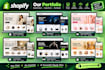 design, redesign, customize and build a professional shopify store