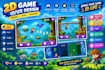 design and develop game UI in unity