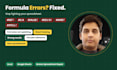 fix excel formulas and spreadsheet automation