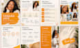 design media kit, press kit ,epk , flyer