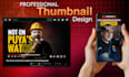 design viral finance, trading and crypto youtube thumbnails