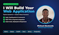 build a full stack web application with python django and react