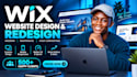 design wix website and redesign a business wix website