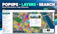 create interactive webgis maps using arcgis, leaflet, or mapbox