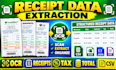 extract invoice and receipt data with custom ocr for accounting and bookkeeping