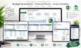 design editable excel google spreadsheet budget finance tracker invoice template
