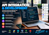 develop custom rest apis node js, fastapi, django and integrate third party apis