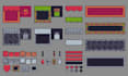 draw pixel game ui icon hud element user interface indie game assets panel godot