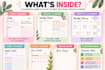 design an adhd digital planner, hyperlinked planner, goodnotes planner