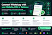integrate whatsapp API with webhooks