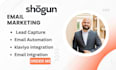 setup shogun email automation shogun klaviyo integration lead capture