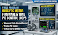 program bldc foc motor firmware and tune pid control loops