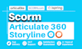 design scorm compliant elearning course in articulate storyline rise 360