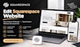 edit squarespace website, squarespace redesign squarespace website development