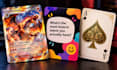 develop board game design card game art, party card frame design tabletop game