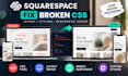 migrate squarespace brine template to fluid engine repair broken squarespace css