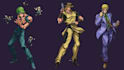 create anime pixel art character sprite and game character