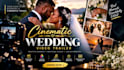 create a cinematic wedding video trailer