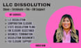 dissolve your usa llc or corperation and prepare closure documents