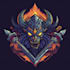 create a fantasy game logo