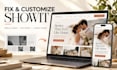 design, customize showit template, redesign showit website, fix mobile, blog SEO